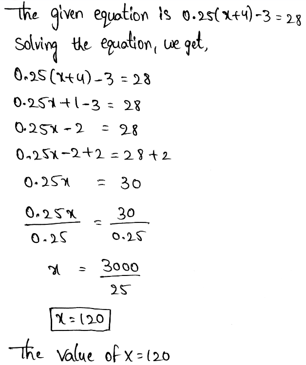 Analyze And Solve Linear Equations Page 100 Exercise 7 Answer