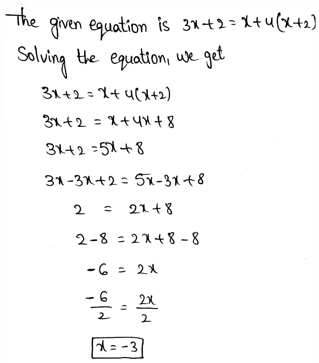 Analyze And Solve Linear Equations Page 100 Exercise 4 Answer