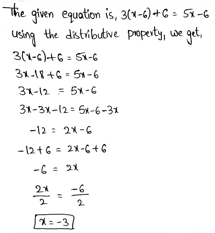 Analyze And Solve Linear Equations Page 101 Exercise 10 Answer