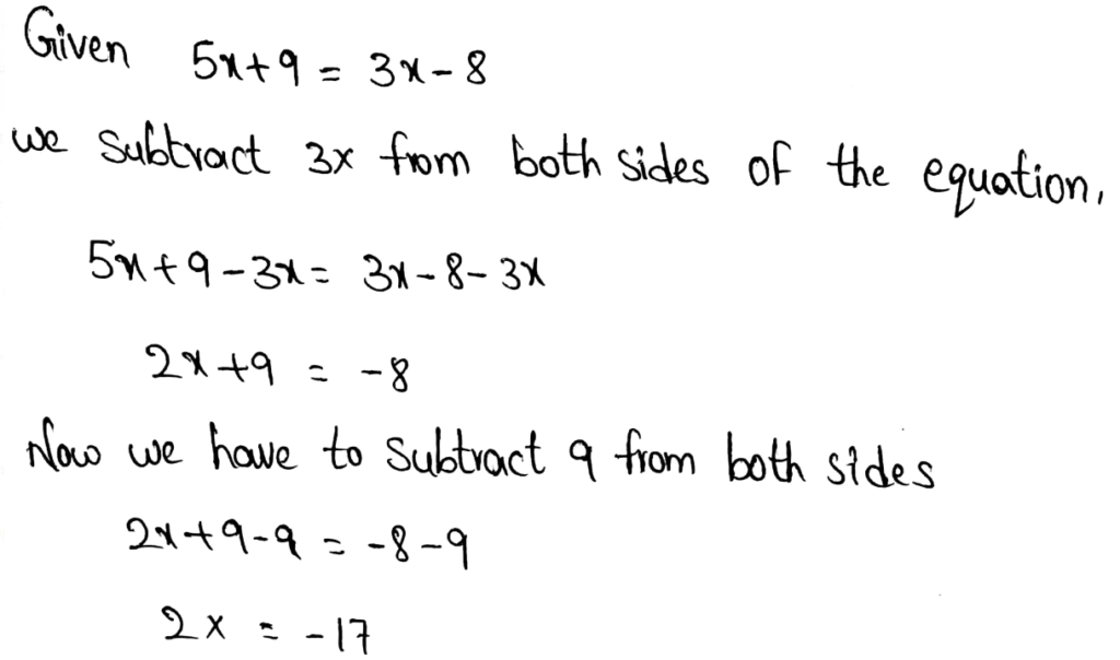 Analyze And Solve Linear Equations Page 92 Question 1 Answer