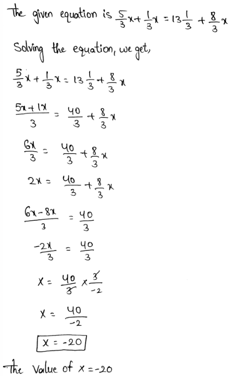 Analyze And Solve Linear Equations Page 95 Exercise 9 Answer