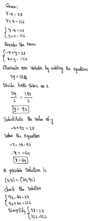 Analyze And Solve Systems Of Linear Equations Page 280 Exercise 4 Answer