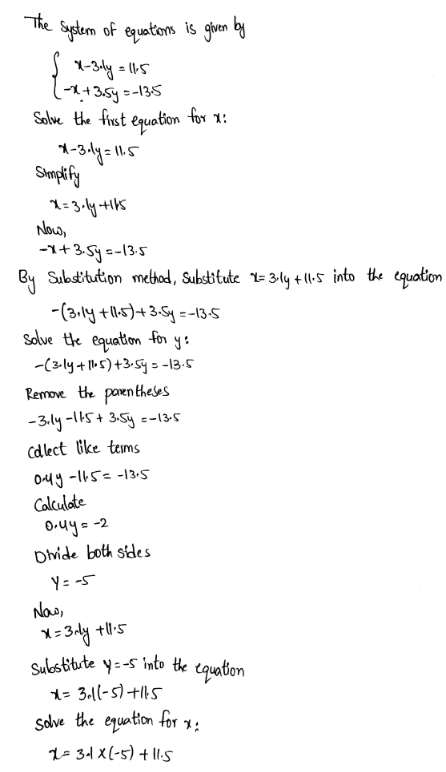 Analyze And Solve Systems Of Linear Equations Page 282 Exercise 14 Answer Image 2