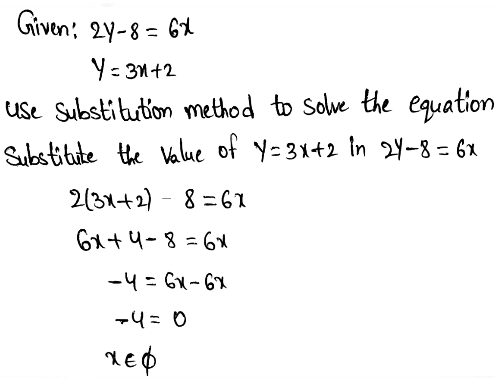 Analyze And Solve Systems Of Linear Equations Page 290 Exercise 3 Answer