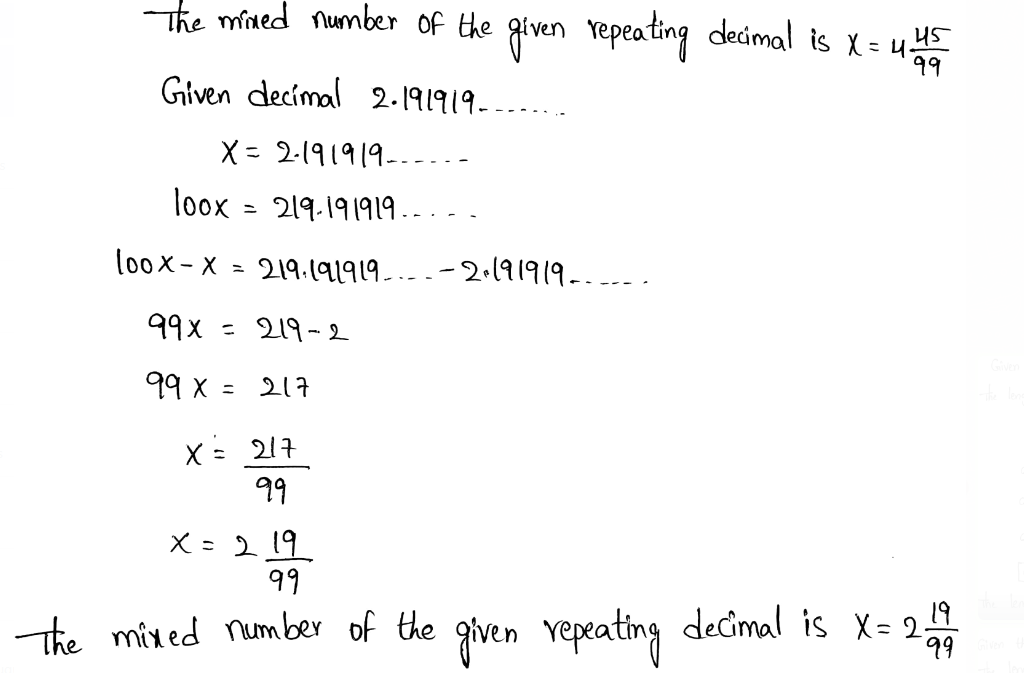 Real Numbers Page 74 Exercise 4 Answer
