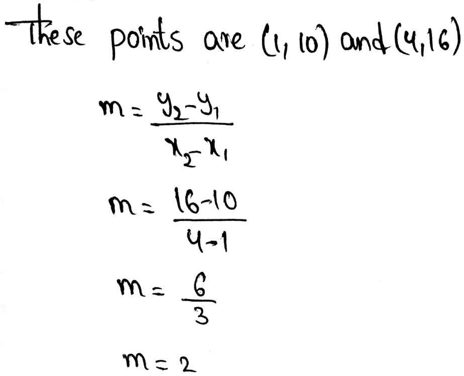 Use Functions To Model Relationships Page 187 Exercise 11 Answer