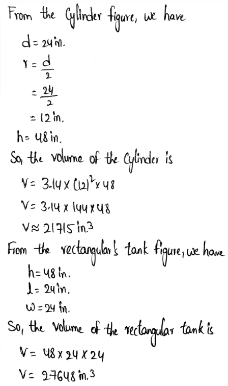 Solve Problems Involving Surface Area And Volume Page 423 Exercise 1 Answer Image